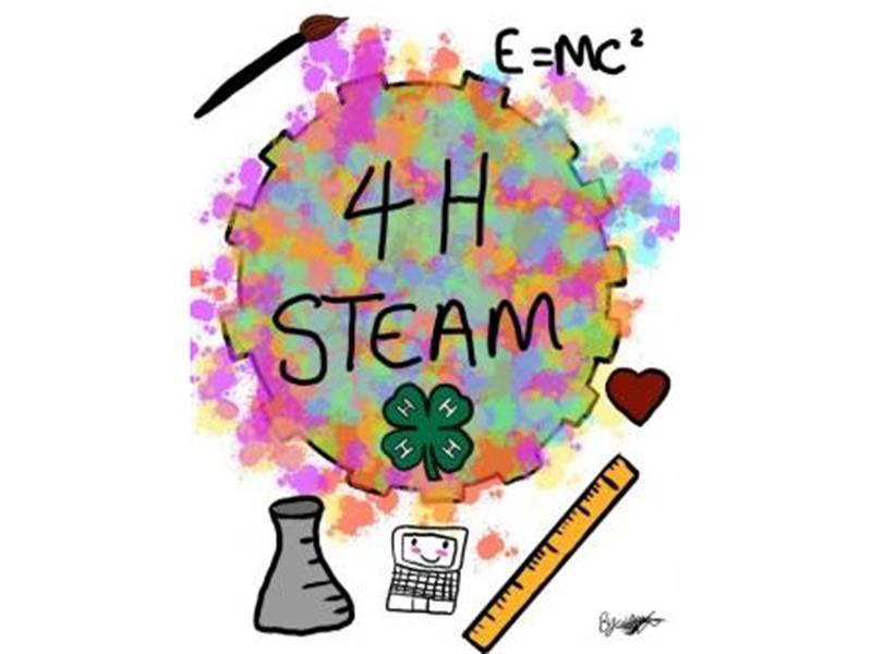 Logo for 2024 MA 4-H STEAM Festival