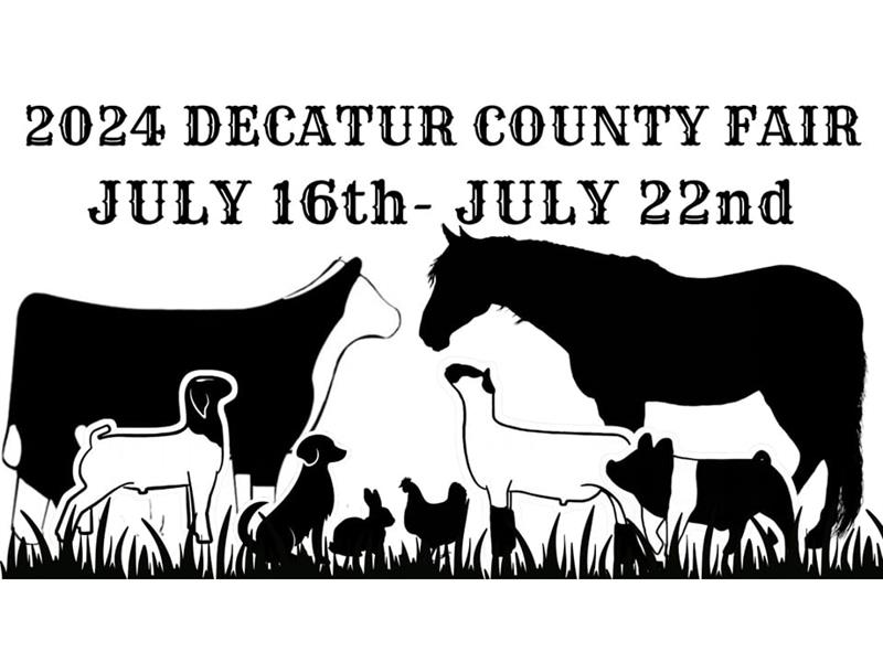 Logo for 2024 Decatur County Fair