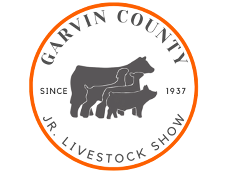 Logo for 2025 Garvin County Junior Livestock Show