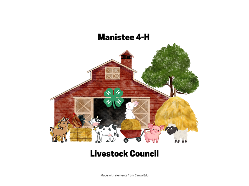 Logo for 2025 Manistee County 4-H Showcase