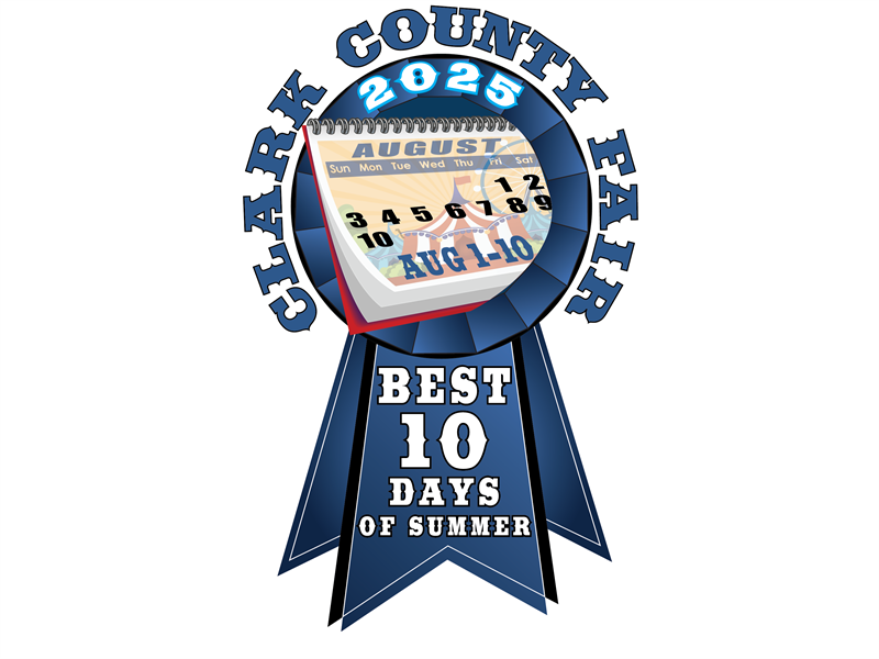 Logo for 2025 Clark County Fair